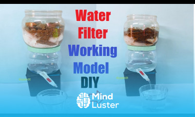 water purification filter working model science project diy simple and easy DIY pandit