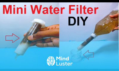 Cheapest Mini Water Filter In The World Water Purifier Working Model Science project diy pandit