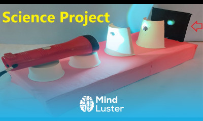 science project physics working model on light travels in straight line diy DIY pandit