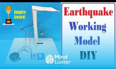 how to make earthquake working model disaster management inspire science project diy pandit