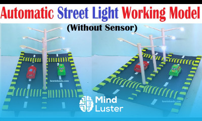 automatic street light working model science project exhibition diy save electricity howtofunda