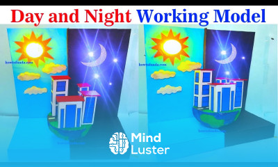day and night working model science project for exhibition innovative ideas design howtofunda