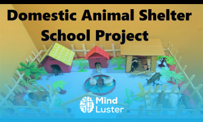 domestic animal shelter model DIY howtofunda diy craft at home still model