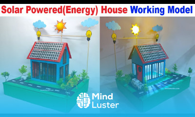 Solar Power Working Model for Science Exhibition Renewable Energy DIY 2025 howtofunda