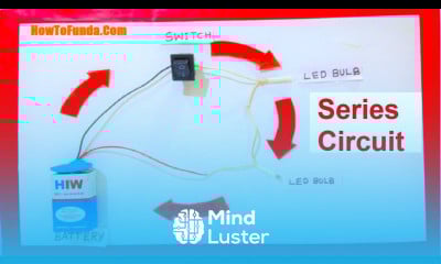 series circuit working model for school science fair project DIY HowToFunda