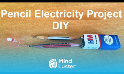 pencil electricity project electricity project science project diy howtofunda