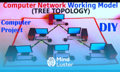 computer network working model tree topology computer project for exhibition diy howtofunda