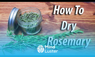 How To Dry Rosemary 2019 Four Different Ways