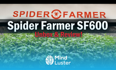 Grow Box Upgrade Spider Farmer SF600 Unbox and Review