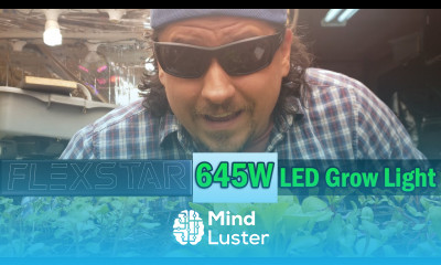 Flexstar 645 LED Grow Light Unboxing and Review