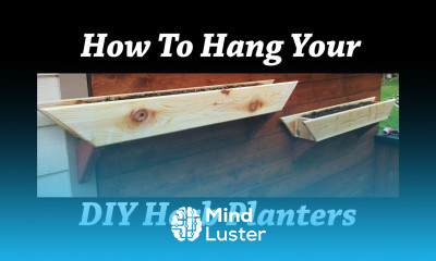 How To Hang Your Herb Planter Boxes