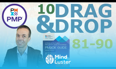 10 New Drag and Drop Questions for your PMP Exam 81 to 90