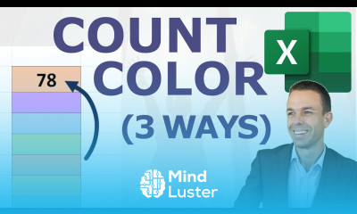 How to Count Colored Cells in Excel Three Ways
