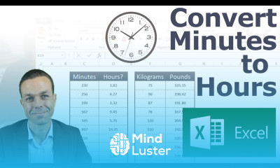 How to Convert Minutes to Hours in Excel PLUS Kilograms to Pounds and more
