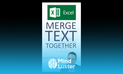 How to Merge Text Together in Excel 2 Ways Shorts