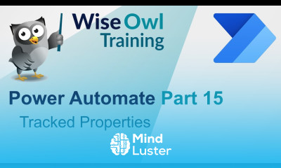 Power Automate Part 15 Tracked Properties