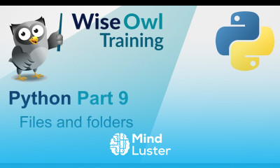 Python Part 9 Files and Folders