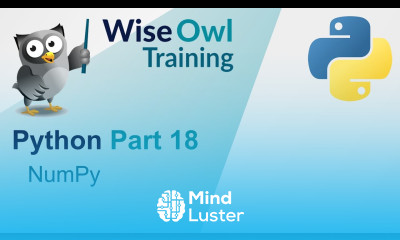 Python Part 18 NumPy