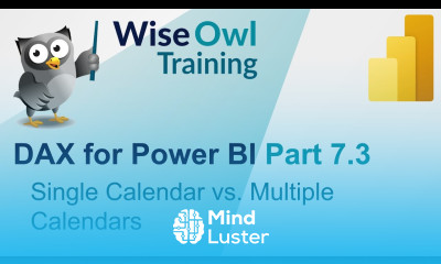 DAX for Power BI Part 7 3 Single Calendar vs Multiple Calendars