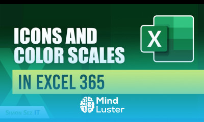 How to Use Icons and Color Scales in Excel 365 Conditional Formatting