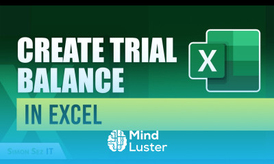 How to Create a Trial Balance in Excel
