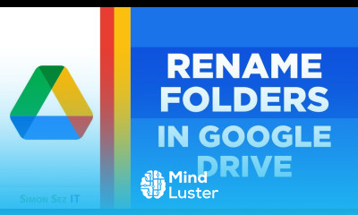 How to Rename Folders in Google Drive
