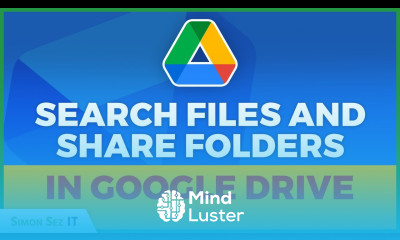 How to Search Files and Share Folders in Google Drive