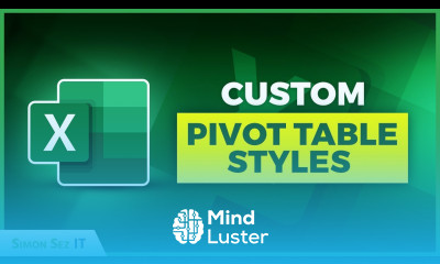 How Create Custom Pivot Table Styles