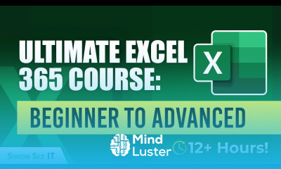 Learn Excel 365 Beginner to Advanced 12 Hours - Mind Luster