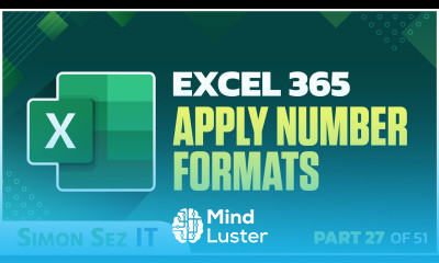 Learn Excel 365 for Beginners Streamline Your Data with Correct Number