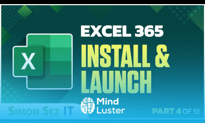 Excel 365 for Beginners Install and Launch Excel 365 on Windows 11 4 of 51