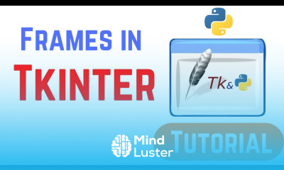 Tkinter Tutorial For Beginners Frames in Tkinter