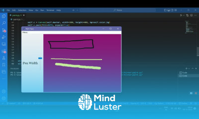 How To Create A GUI Paint Application Using Python Tkinter Tutorial With Full Source Code