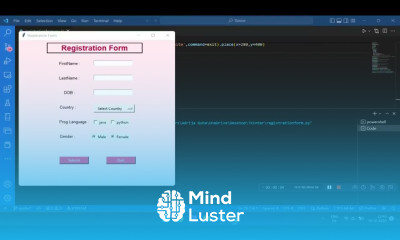 Registration Form GUI with Tkinter and SQLite3 Tkinter Gui With Sqlite Backend FULL CODE LINK