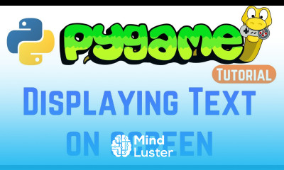PyGame Tutorial For Beginners Displaying Text on screen