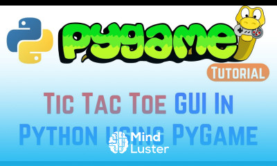 PyGame Tutorial For Beginners Create A Tic Tac Toe GUI Game Using Python Pygame
