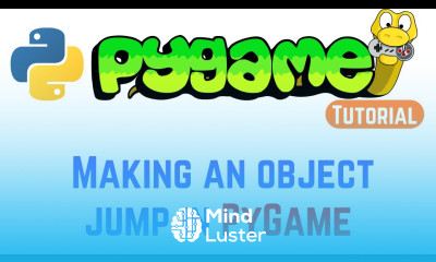 PyGame Tutorial For Beginners Making an object jump in PyGame