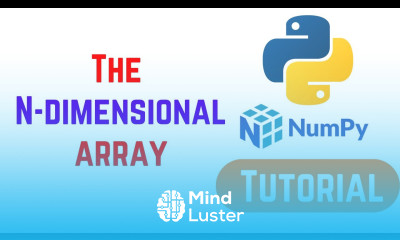 Python Numpy Tutorial For Beginners The N dimensional array ndarray