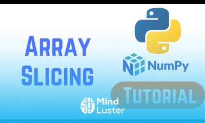 Python Numpy Tutorial For Beginners Array Slicing