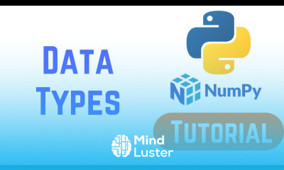 Python NumPy Tutorial For Beginners Data Types