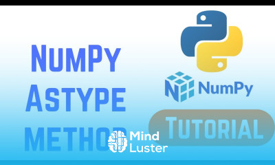 Python NumPy Tutorial For Beginners NumPy Astype method