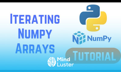 Python NumPy Tutorial For Beginners Iterating Numpy Arrays