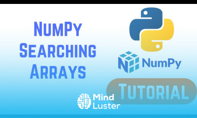 Python NumPy Tutorial For Beginners NumPy Searching Arrays numpy where