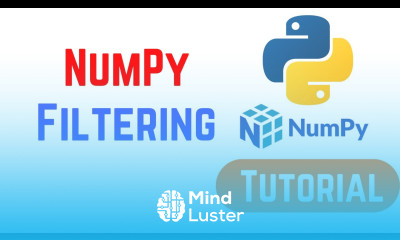 Python NumPy Tutorial For Beginners NumPy Filtering Data in Python with Boolean Indexes