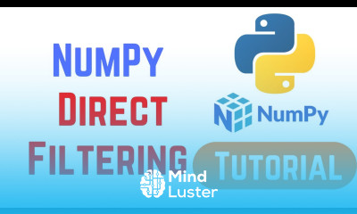 Python NumPy Tutorial For Beginners NumPy Direct Filtering