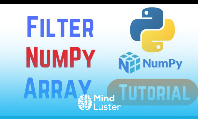 Python NumPy Tutorial For Beginners How to Filter a NumPy Array Examples