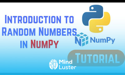 Python NumPy Tutorial For Beginners Introduction to Random Numbers in NumPy