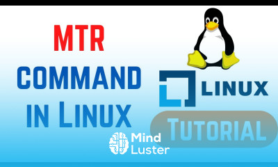 Linux Command Line Basics Tutorials MTR command in Linux