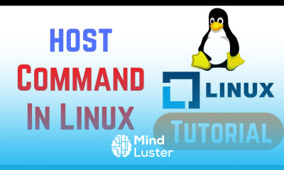 host Command In Linux With Examples Linux Command Line Basics Tutorials