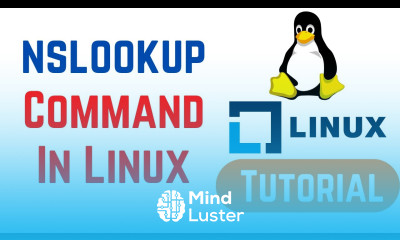 Linux Command Line Basics Tutorials nslookup command in Linux